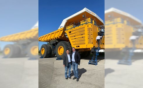 BEIBEN TRUCK КИТАЙ ВСТРЕТИЛСЯ С БЕЛАЗ